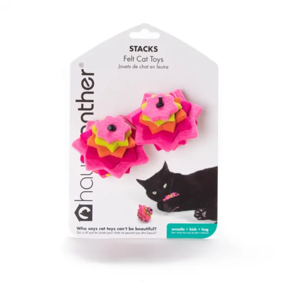 Stacks Felt Cat Toys (set of 2)